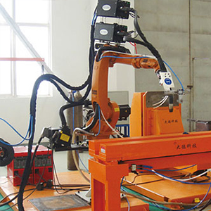 焊接机器人双丝PMIG工作站